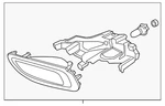 Genuine Hyundai Fog Lamp Assembly 92201-3V010. Fixed Price $218.67.