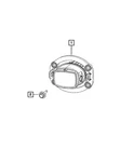 Genuine Mopar Front Fog Lamp 68470159AA. Fixed Price $114.59.