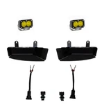 Baja Designs S2 Wide Cornering Fog Kit - Amber For 2019+ Ram 2500/3500. Fixed Price $443.95.