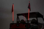 Rough Country 4' Multi-function Utv Led Whip Light Kit W/remote 93004. Fixed Price $189.95.