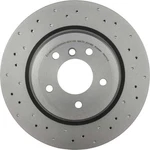 Disc Brake Rotor-premium Xtra Cross Drilled Uv Coated Brembo 09.A270.1X. Fixed Price $245.99.