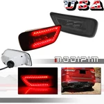 Fits 11-20 Jeep Grand Cherokee Compass Smoked Lens Led Rear Fog W/c-rings Lights. Fixed Price $49.99.
