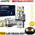 Auxito 7443 7440 T20 Led Brake Stop Light Bulb 2400LM Parking White Error Free. Fixed Price $11.01.