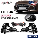 Left & Right Fit 2018 2019 Hyundai Sonata Led Fog Light Drl Lamps Cover Bezels. Fixed Price $90.99.