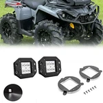 Led Headlight Conversion Pods Mount Kit Fit Can-am Outlander 450 500 570. Fixed Price $73.59.