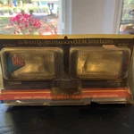 55 Watt 12V Quartz Halogen All Weather Lights (C)1988 Black Housing QH-16CC. Fixed Price $40.00.