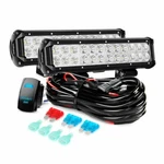 Nilight Led Work Spot Flood Bar Off Road + Wiring Harness. Fixed Price $56.99.