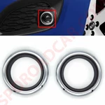 Chrome Front Fog Lamp Cover Lh Rh 2P For 2012-2015 Kia Rio Pride Hb 865871W200. Fixed Price $29.99.