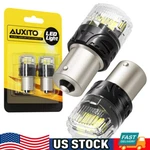 Auxito 1156 Led Reverse Backup Light Bulbs Super Bright White 6500K 4000LM BA15S. Fixed Price $12.99.