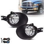 Fog Lights For 2002-2008 Dodge Ram 1500 2500 3500 With Bulbs Wiring And Switch. Fixed Price $43.99.