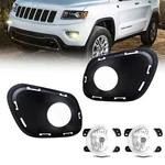 Fog Light Driving Lamp W/cover Bezel For Jeep Cherokee 2014 2015 2016 2017 2018. Fixed Price $25.99.