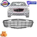 Grille Chrome & Black Plastic For 2010-2013 Mercedes-benz E350 E550 E63 Amg. Fixed Price $81.90.
