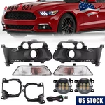 2016-2017 Ford Mustang Fog Lights Turn Signal Lamp Assembly W/cover Wire Kit. Fixed Price $107.89.