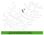 Hyundai 86564-B1000-SCR Outer Right Trim Molding For 15-16 Genesis 2017 G80. Fixed Price $57.97.
