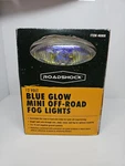 12 Volt Blue Glow Mini Off-road Fog Lights 46908. Fixed Price $10.00.