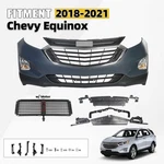 For 2018-2021 Chevy Equinox Front Bumper Cover Assembly Grille Kit W/ Shutter. Fixed Price $340.99.