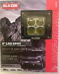 Blazer 12/24V Led 3" Spot Model# C3073K. Fixed Price $30.00.