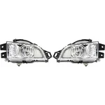 Pair Lh Rh Halogen Fog Lights Fits Buick 11-13 Regal. Fixed Price $100.58.