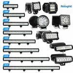 Nilight 12" 17" 20" 25" 31" 36" 39" Led Bar Spot Flood Offroad For Jeep. Fixed Price $18.99.
