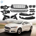 2013-2016 Ford Fusion Front Bumper Grill W/ Fog Light Covers. Fixed Price $75.04.