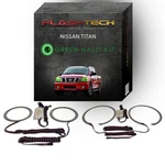 Green Angel Eye Led Halo Kit For 2004-2014 Nissan Titan Headlights. Fixed Price $132.30.
