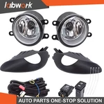 Labwork Fog Light Lamps For Toyota Yaris Sedan 2007-2011 W/ Switch Wiring. Fixed Price $22.33.