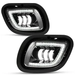 Left&right Side Fog Lights Lamps W/led Halo For Freightliner Cascadia 2008-2017. Fixed Price $64.67.