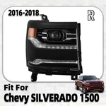 For 2016-2018 Chevy Silverado 1500 Led Projector Headlight W/module Primed Right. Fixed Price $158.00.