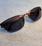 Vtg Police S8510 H68P Sunglasses Men's Rectangle Matte Gunmetal Polarized Italy. Fixed Price $49.95.