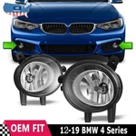 Pair Fog Lights For 2012-19 Bmw 4 Series Clear Driving Bumper Lamp Left+right. Fixed Price $39.99.
