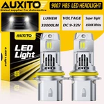 Auxito 9007 HB5 Led Headlight Bulbs High Low Beam 330000LM White Super Bright 2X. Fixed Price $36.09.