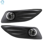 Bumper Fog Light Lamps Ford Fiesta Black Cover Lh And Rh 2014-2018. Fixed Price $31.37.