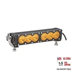 Lightronic Off-road 10" Single Row Led Bar, Amber Flood Beam. Fixed Price $91.40.