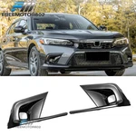 For 22-24 Honda Civic Oe Style Gloss Black Fog Light Bezels Square Holes 2PCS. Fixed Price $42.99.