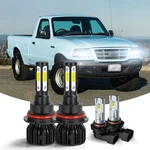 Ford Ranger Xlt Cab Pickup 2001-2011 Front White Led Headlight Fog Kit. Fixed Price $29.99.