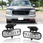 Pair For 2000-2006 Gmc Yukon 1999-2002 Sierra 1500 2500 3500 Fog Lights Lamps. Fixed Price $39.89.