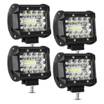 Led Pods, Aaiwa Inch 60W Light Bar, 4PCS Spot Flood Combo Off Road Ligh.... Fixed Price $40.31.