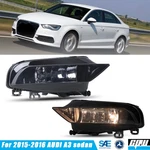 For 2015-2016 Audi A3 Sedan Lights Black Housing Smoke Lens Foglamps. Fixed Price $59.99.