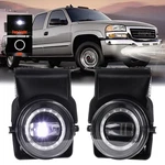 Drfg Led Fog Light With Drl Compatible For 2003-2006 Gmc Sierra 1500 White. Fixed Price $106.92.