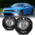 Led Fog Lights Clear Lens For 2015-2019 Dodge Charger Front Bumper Driving Lamps. Fixed Price $51.99.