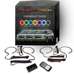 Rgb Multi Color Bluetooth Led Halo Kit For 2007-2013 Chevrolet Tahoe Headlights. Fixed Price $194.60.