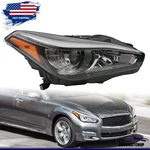 Non Afs Right Passenger Headlight Lamp For 2015 2016 2017 2018 2019 Infiniti Q70. Fixed Price $313.99.