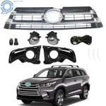For Toyota Highlander 2017-2018 19 Pair L+r Fog Lights Front Bumper Upper Grille. Fixed Price $83.91.
