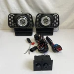 Chevy Silverado Spyder Auto 5021199 Halo Projector Fog Lights W/ Switch. Fixed Price $55.00.