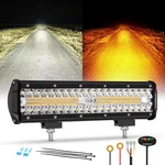 Auxbeam 6 Modes Amber White Series 300W Led Light Bar Inch, 12". Fixed Price $91.39.