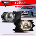 Fog Lights For 01-03 Bmw E39 Series 525I 530I 540I Bumper Lamp Pair Clear Lens. Fixed Price $35.99.