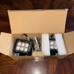 Nilight Led Bar Pods 2PCS 18W 1260LM. Fixed Price $15.00.