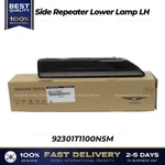 Genuine Side Repeater Lower Lamp Lh 92301T1100N5M For Hyundai Genesis G80. Fixed Price $150.00.