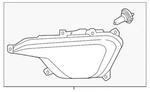 Genuine Hyundai Fog Lamp Assembly 92202-B8030. Fixed Price $160.37.