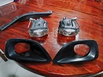Subaru Legacy Jdm BP5 2003-2009 Fog Light + Bezel Under Spoiler-front. Fixed Price $180.00.